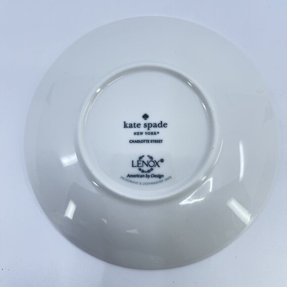 kate spade lenox charlotte street tidbit plate set of 4 - Picture 3 of 4